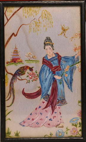 The Princess - Silk Embroidery. - shopeeeys