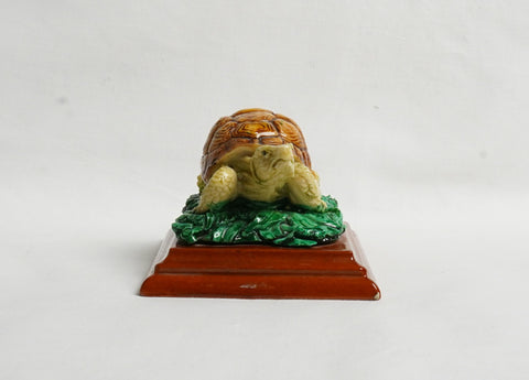 Handcrafted ceramic Turtle figurine
